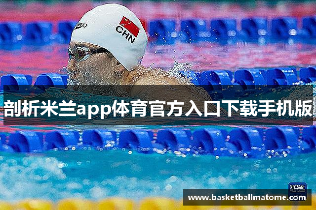 剖析米兰app体育官方入口下载手机版